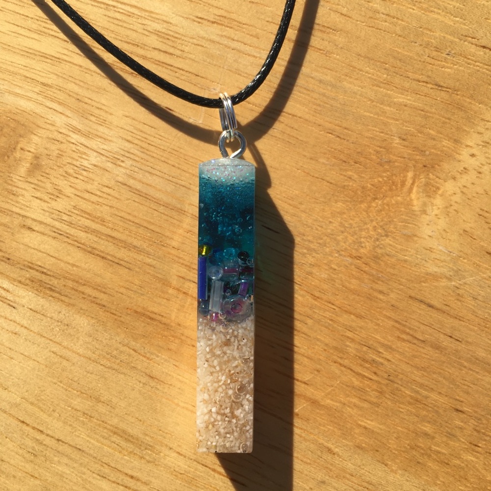 Handmade Ocean Necklace - Picture 8 of 9